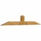 Ekena Millwork Portland Rough Sawn Timber Gable Bracket, Western Red Cedar, 96"W x 16"H x 4"D x 6"F, 4/12 Pitch GBW096X16X0406POR00RWR - alternate 3